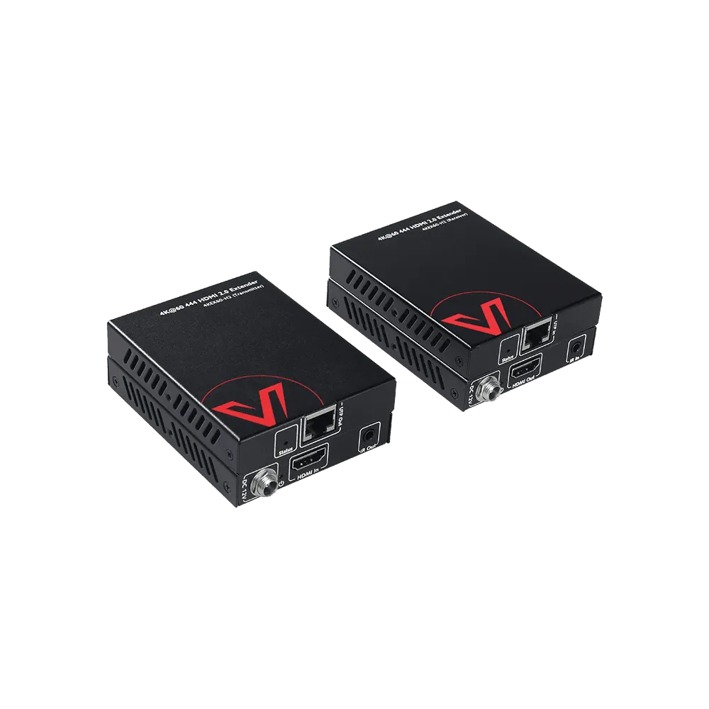Economical 4K HDMI Extender up to 50m/164ft, HDMI Balun w/ 2-Way PoC & IR Control 4KEX60-H2