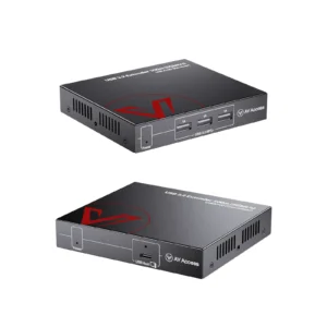High-End USB 3.2 Extender with Zero Latency, up to 100m/330ft over Cat 6a/7, 4x USB 3.0 Ports, Ideal for Gaming & Streaming            U3EX100