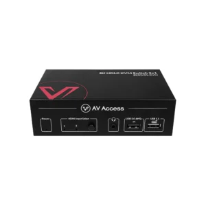 High-End 2×1 8K KVM Switch w/ HDMI 2.1 & USB 3.0 Hub, Supports 10K@120hz, 8K@120hz, 1080P@240hz & 2560×1440@144hz, Ideal for Gaming        8KSW21-KVM
