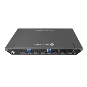 4K Dual Monitor KVM Switch, 2-Port HDMI with Hotkey Switching, Supports High Refresh Rates like 144Hz, 165Hz & 240Hz           4KSW21-DM