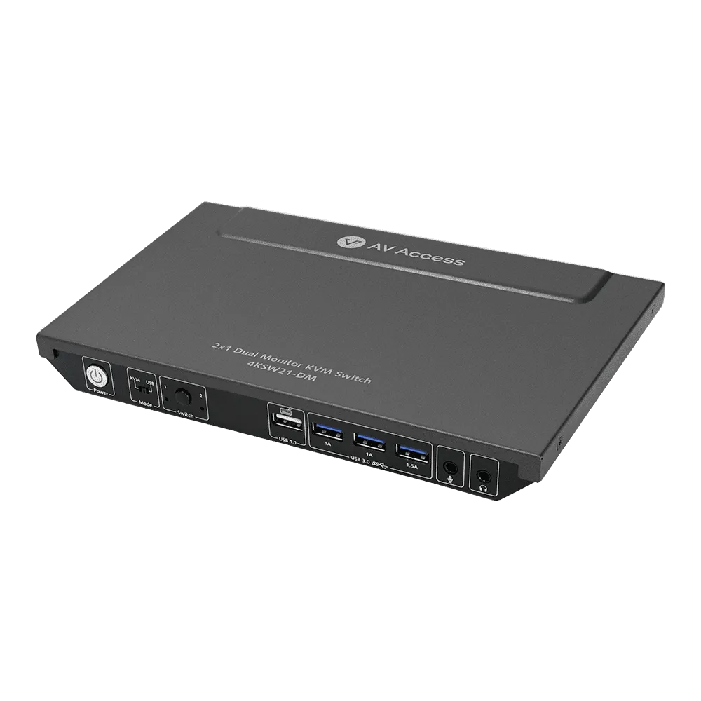 4K Dual Monitor KVM Switch, 2-Port HDMI with Hotkey Switching, Supports High Refresh Rates like 144Hz, 165Hz & 240Hz 4KSW21-DM - Image 4