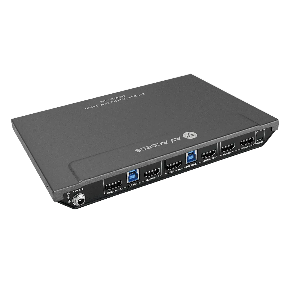 4K Dual Monitor KVM Switch, 2-Port HDMI with Hotkey Switching, Supports High Refresh Rates like 144Hz, 165Hz & 240Hz 4KSW21-DM - Image 5