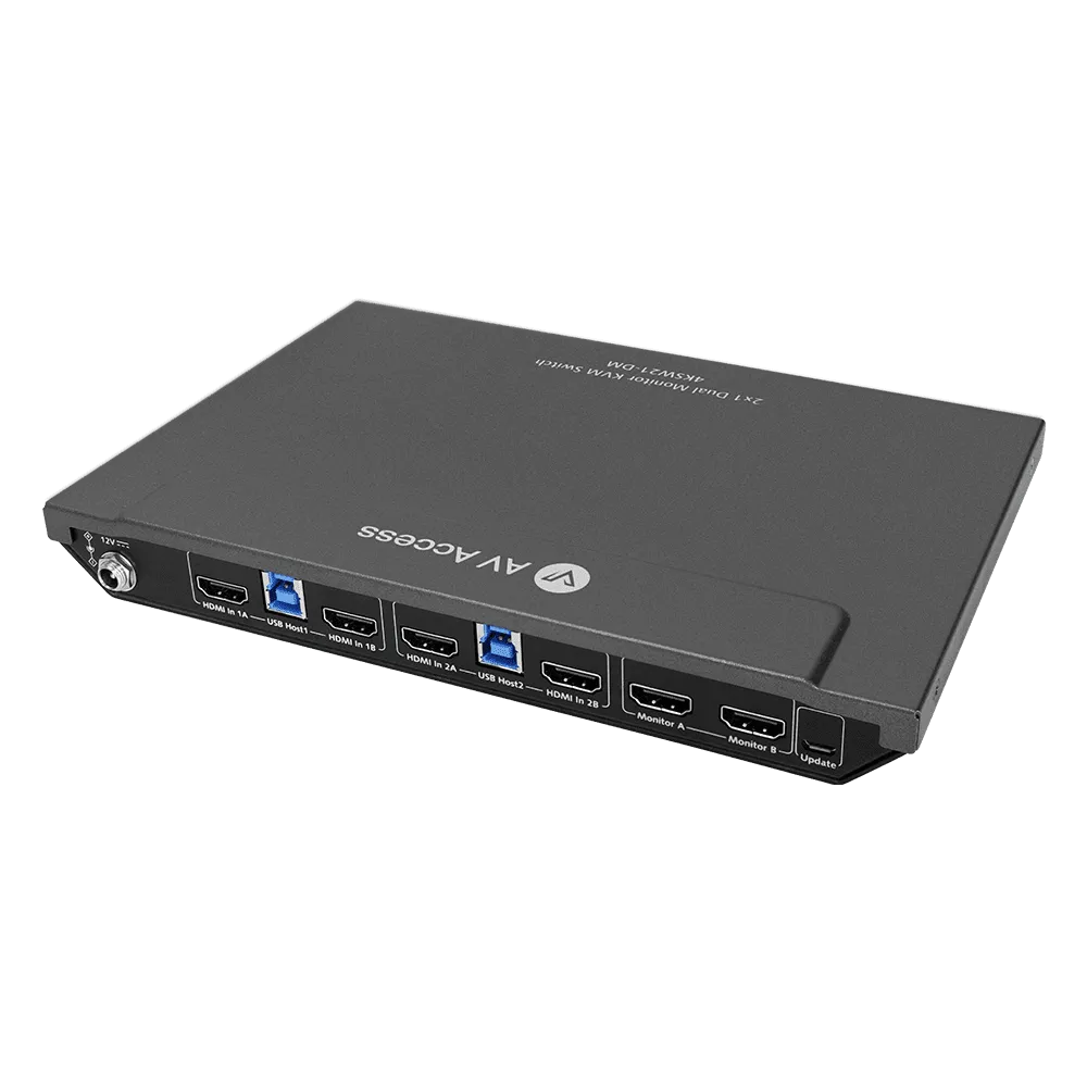 4K Dual Monitor KVM Switch, 2-Port HDMI with Hotkey Switching, Supports High Refresh Rates like 144Hz, 165Hz & 240Hz 4KSW21-DM - Image 6